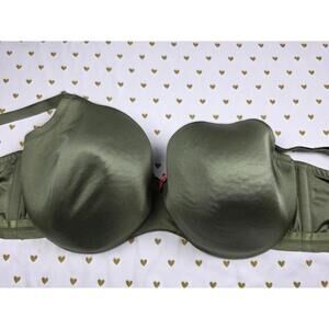Cacique Green 42H Smooth Balconette Demi Smoothing Bra